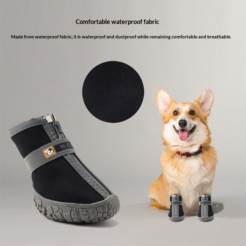 Breathable Waterproof Non-Slip Pet Rain Boots