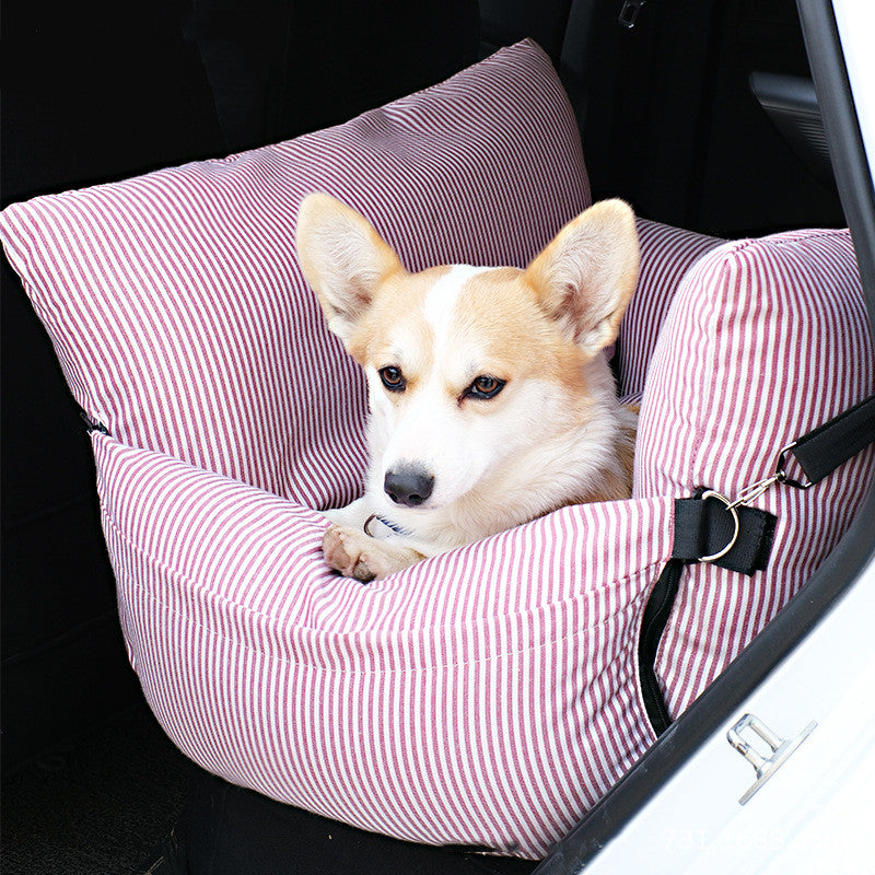Dog Car Nest Co-Pilot Removable And Washable Pet Car Artifact