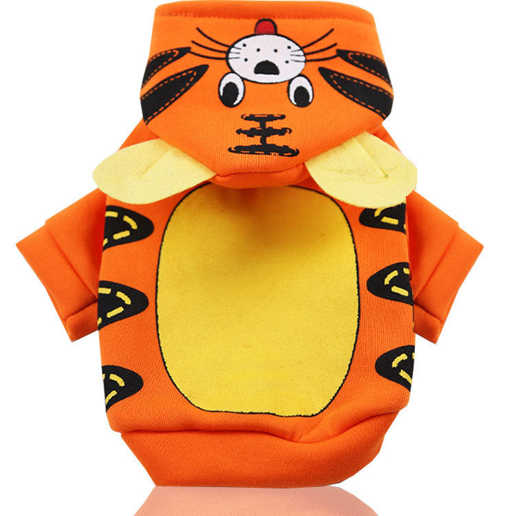 Two-Legged Cotton Coat Cartoon Transformed Into Small And Medium-Sized Dog