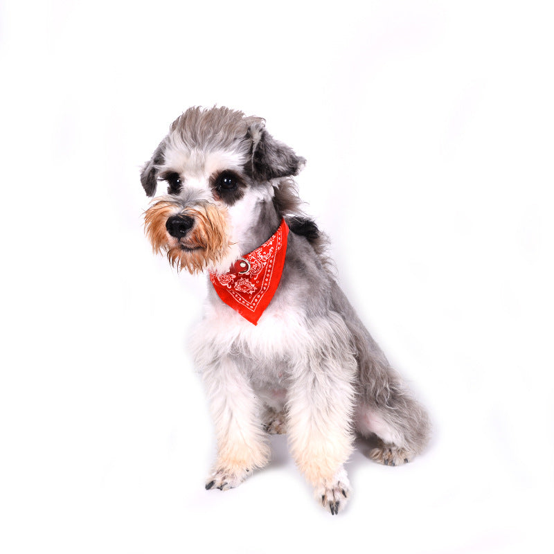 Pet Dog Triangular Binder Scarf