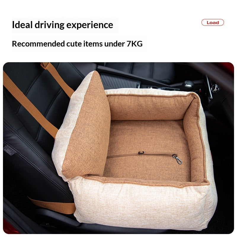 Small And Medium Dog Front Seat Cushion