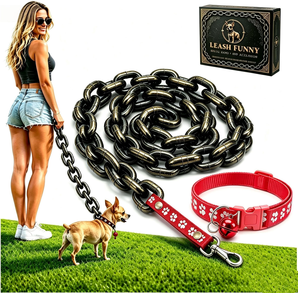 Pet Leash For Small Dogs Black