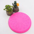 Chew-Resistant Toy Footprint-Shaped Rubber Pet Bowl
