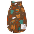 Double-Sided Cartoon Pet Vest for Autumn and Winter