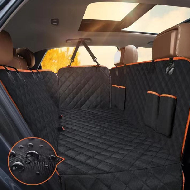 Oxford Cloth Car Rear Seat Dog Mat