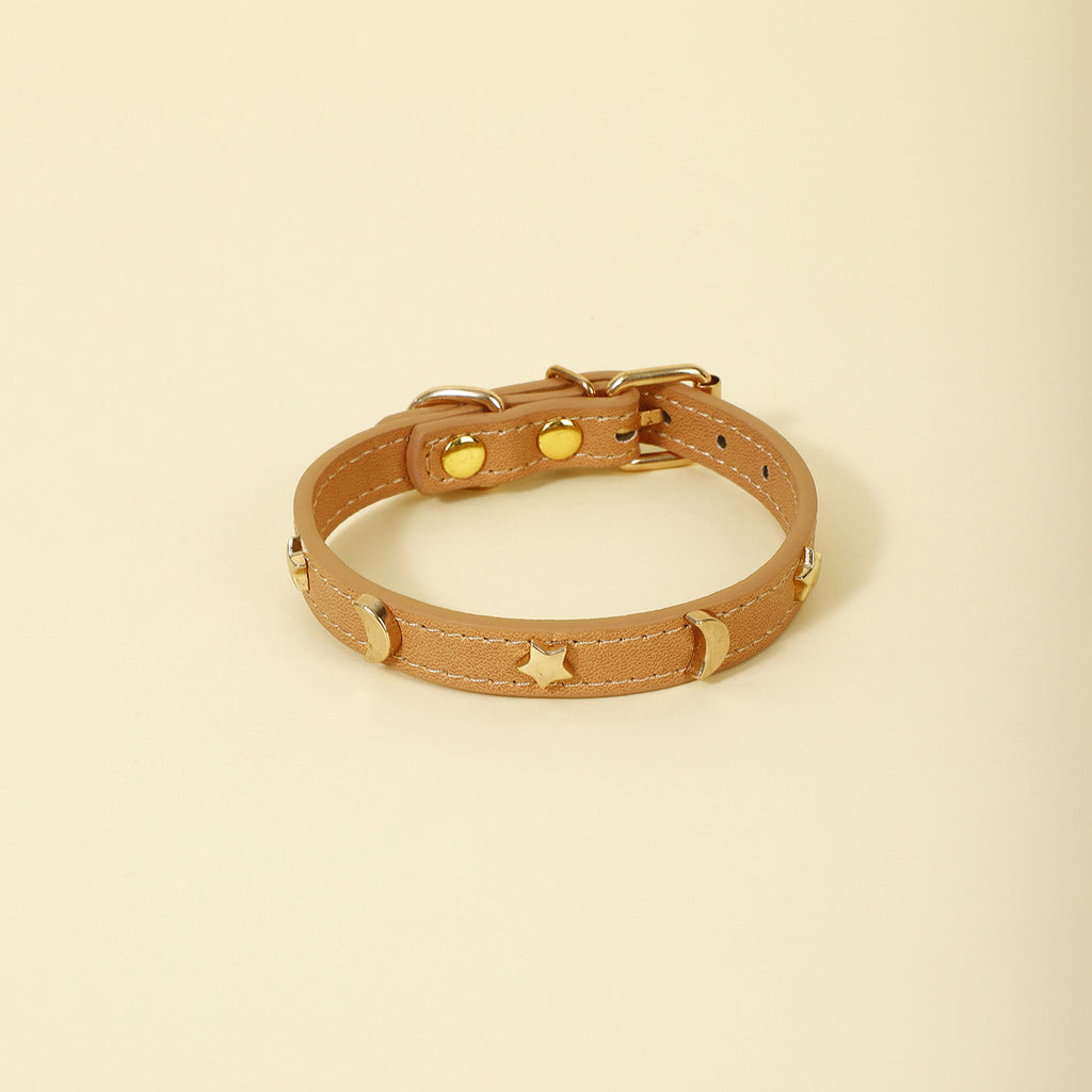 Pet Collar Star Moon Simple Anti-Bite