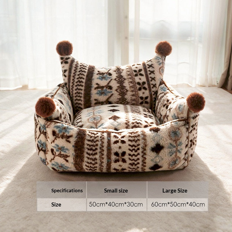 Warm Sofa Pet Bed