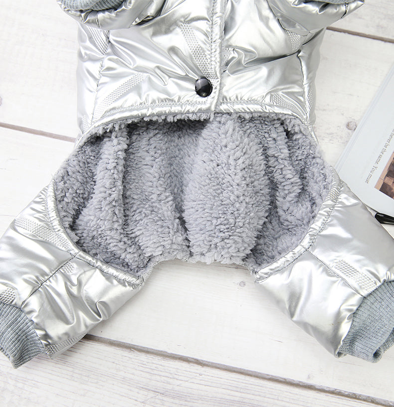 Puppy Padded Warm Winter Four-Legged Cotton Coat