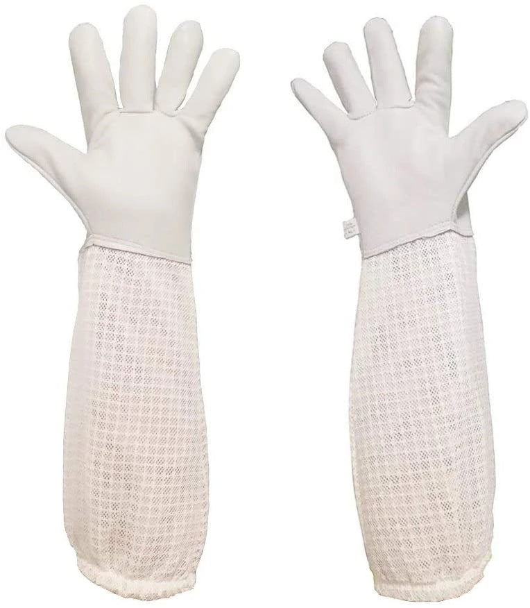 Three-Layer Breathable Mesh Anti-Bee Gloves