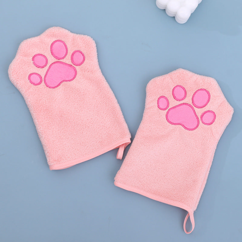 Quick-Drying Absorbent Dog Towel Glove