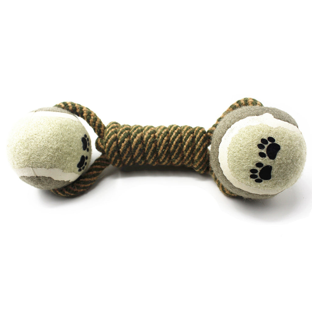 Pet Dog Toys For Large Small Dogs Toy Interactive Cotton Rope Mini Dog Toys Ball For Dogs Accessories Toothbrush Chew Premium Cotton-Poly Tu