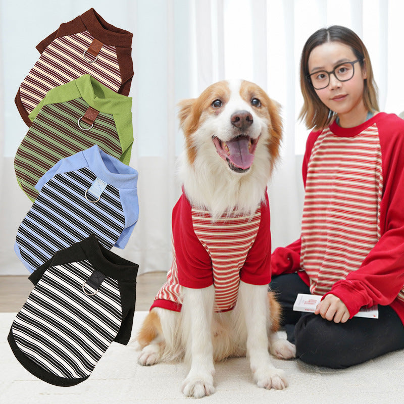 Striped Large Dog Undershirt
