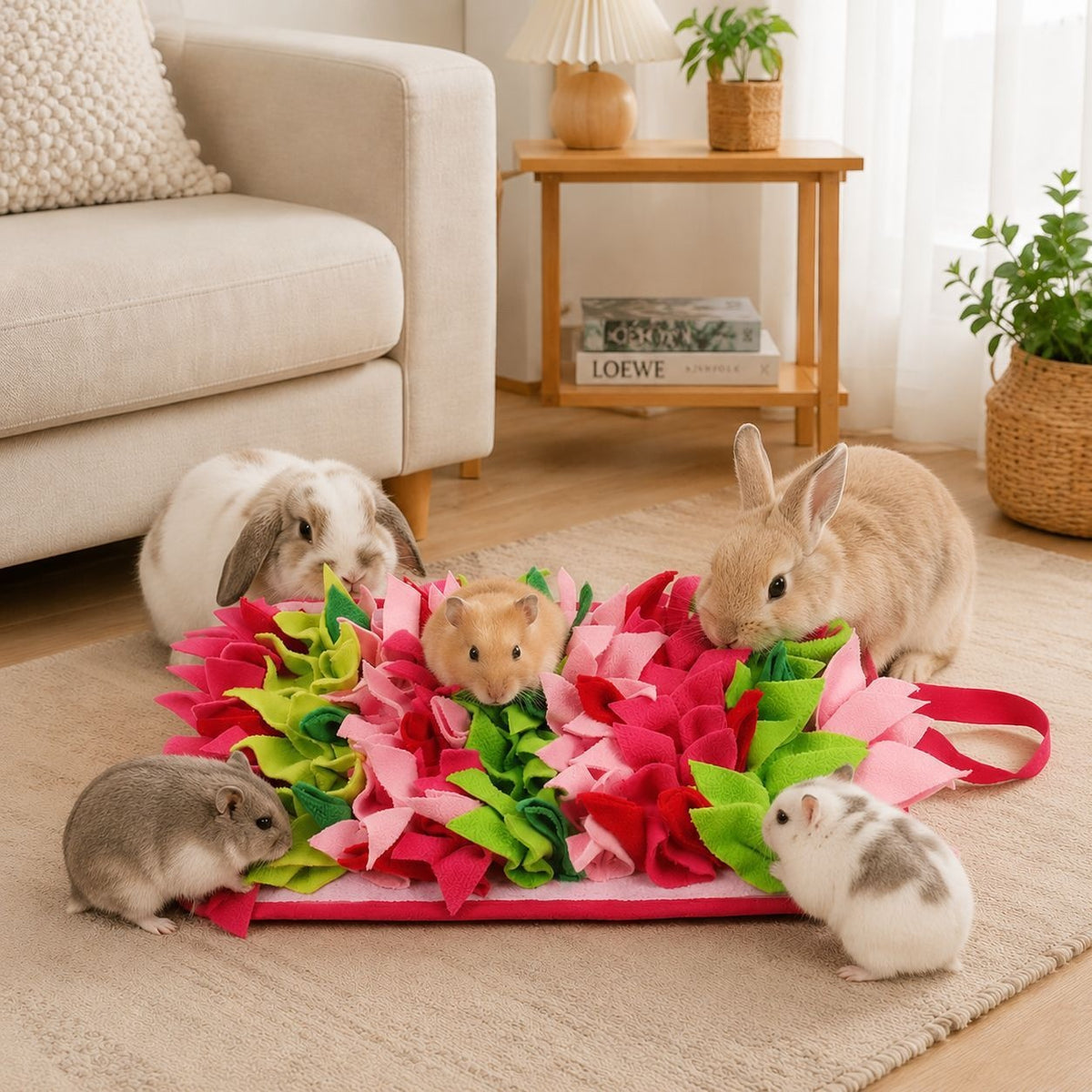 Pet Foraging Mat For Slow Feeding And Training