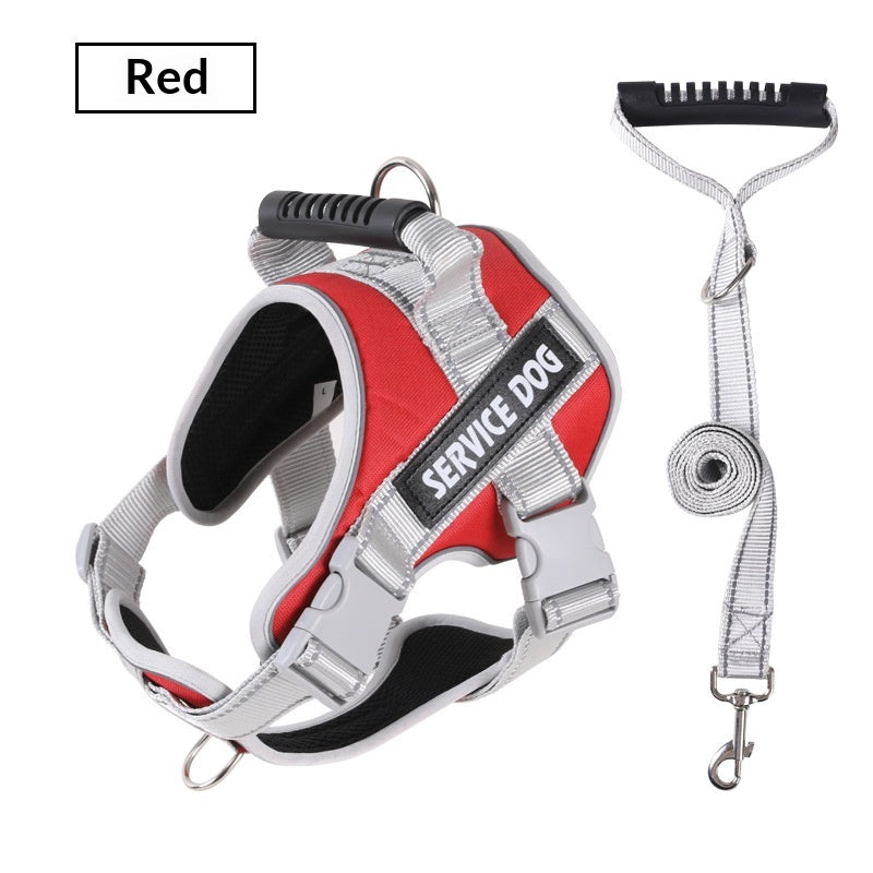 Vest-Style Nylon Harness for Medium and Large Dogs