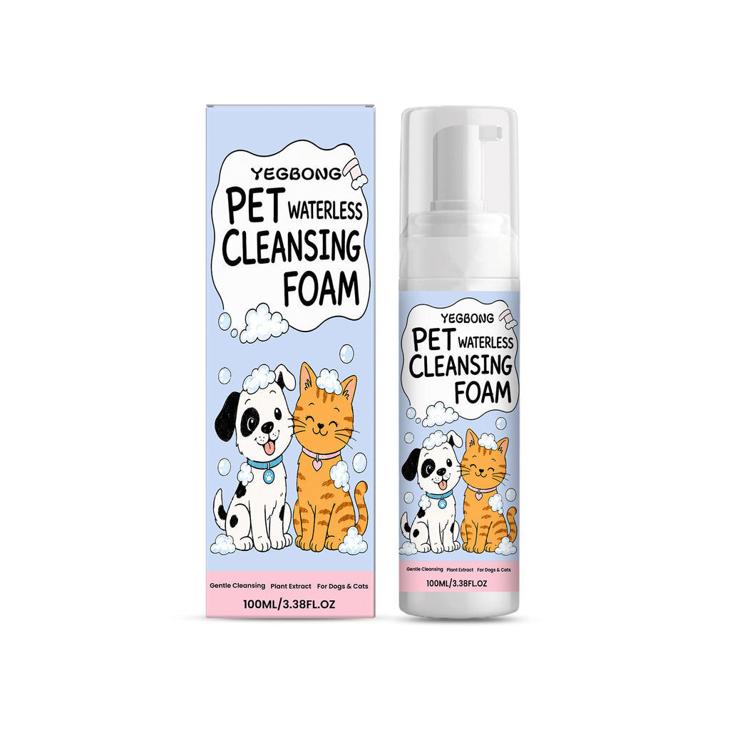 Pet Waterless Cleansing Foam