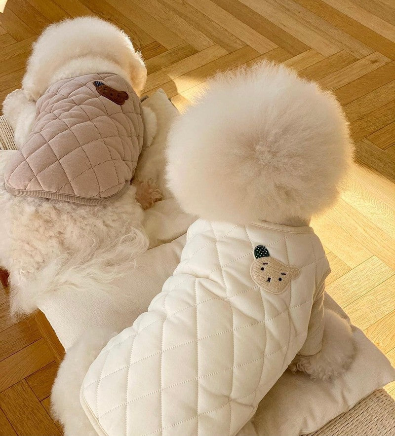 Padded Coat Vest For Dogs In Autumn And Winter
