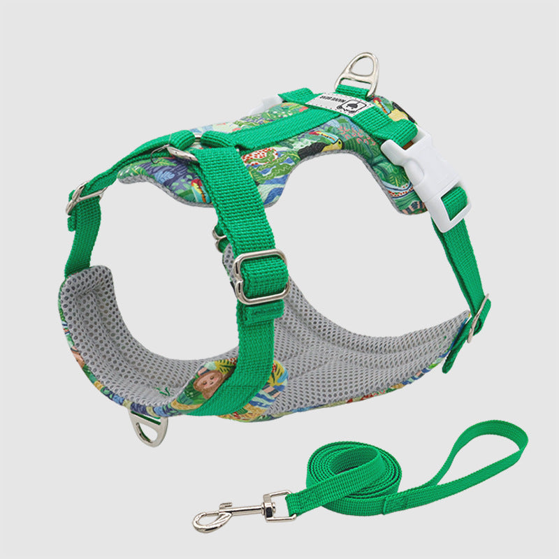 Pet Dog Anti-Burst Anti-Escape Harness