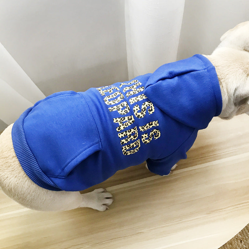 Warm Pet Clothing Plus Fleece Dog Sweater