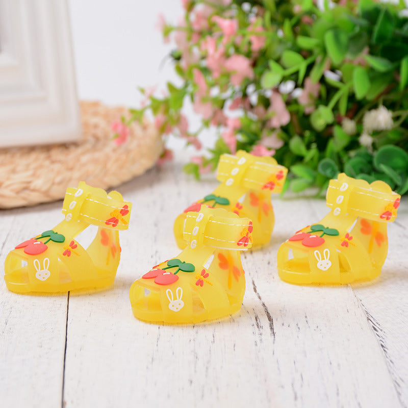 Fashionable Soft-Soled Non-Slip And Breathable Shoes For Pet Dogs