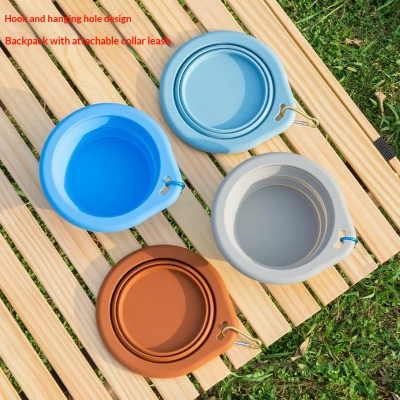 Outdoor Hanging Dog Bowl For Outings