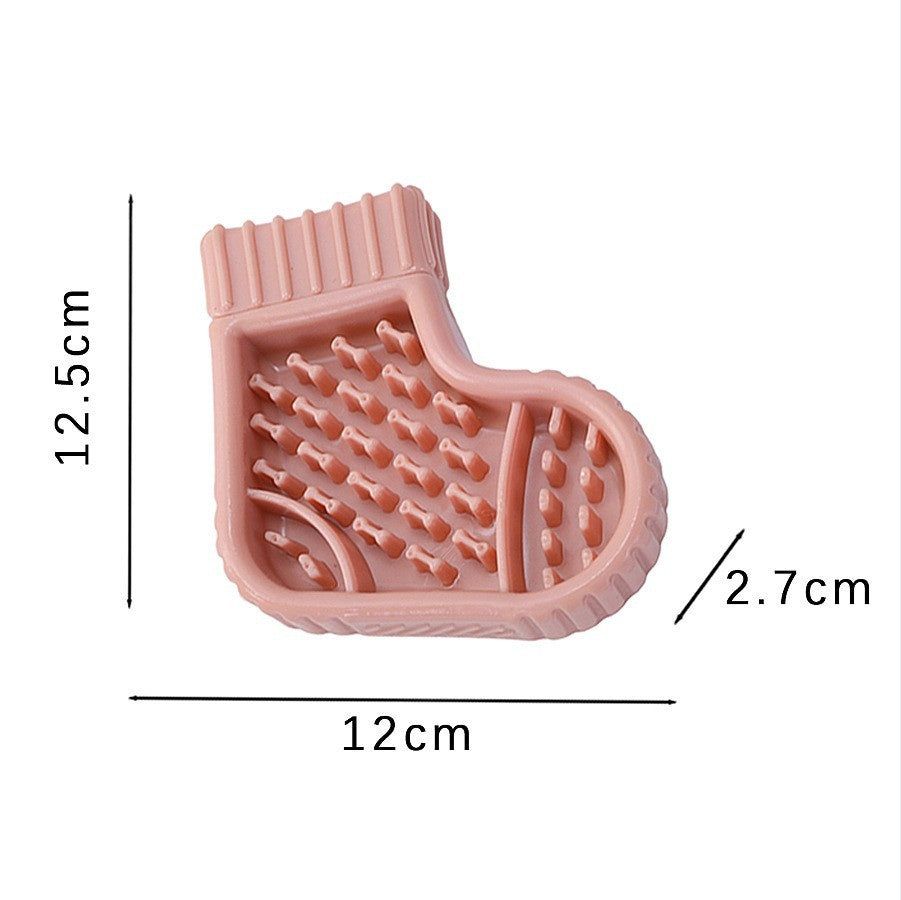 Dog Toy Treat-Dispensing Chew Stick Durable Rubber Toy