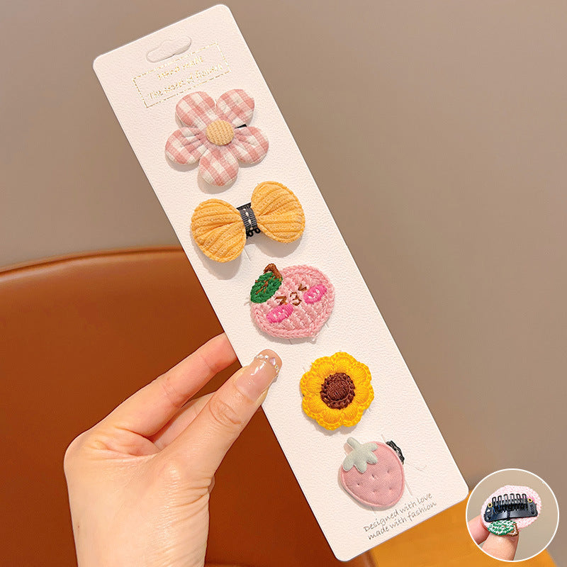 Portable Mini Cartoon Dog Hairpin