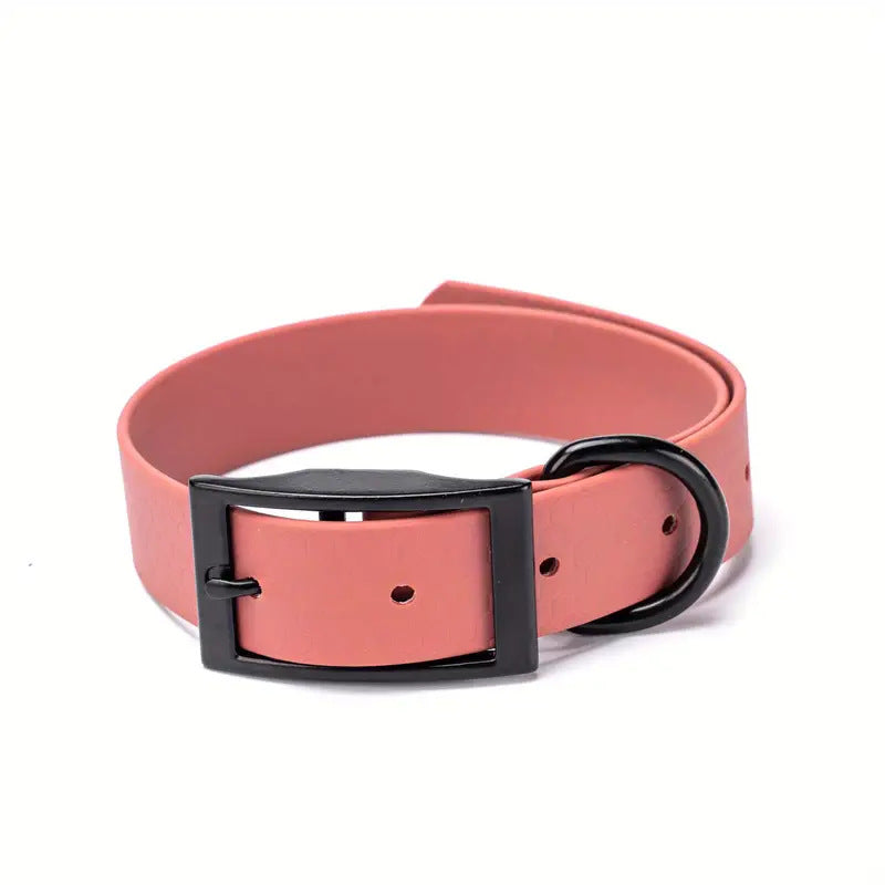 Pvc Honeycomb Embossed Collar Waterproof And Stain-Resistant For Large Dogs