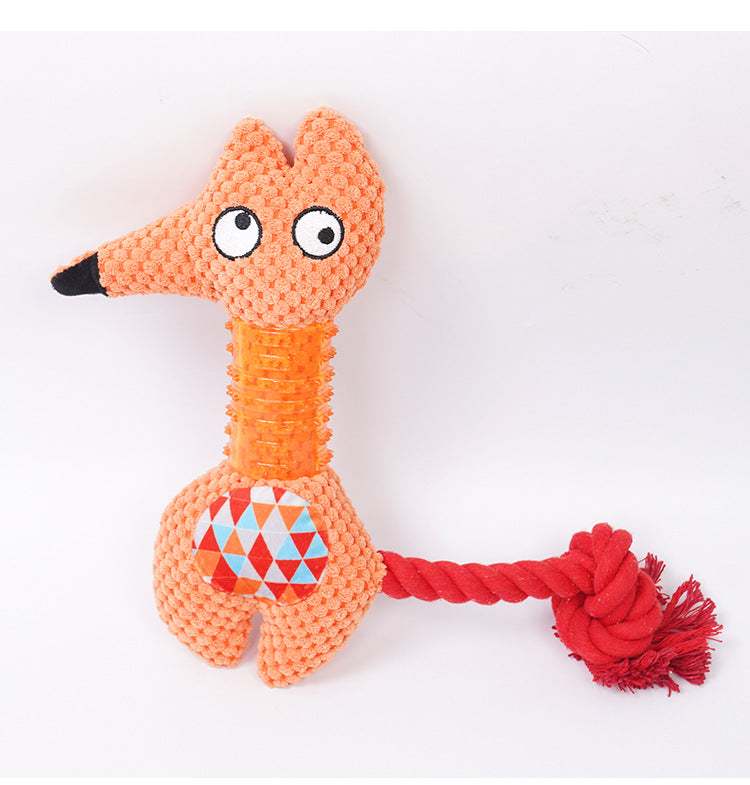 Plush Squeaky Chew Toys For Dogs