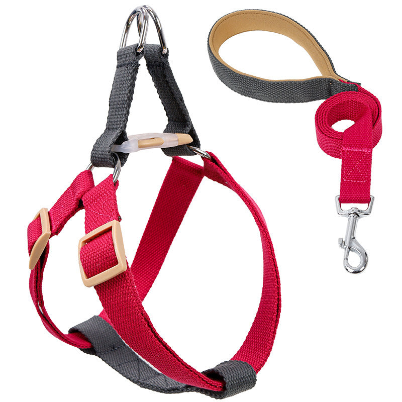 Vest-Style Drawstring Dog Leash