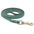Genuine Leather Dog Leash Quality Handmade Durable Soft Pet Walking Leads Rope