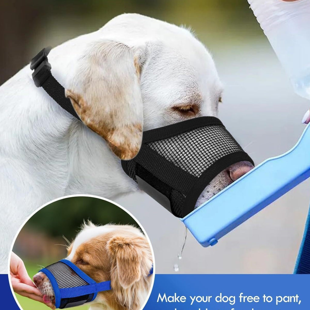 Medium Dog Muzzle for Biting, Barking, and Eating