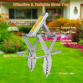 2Pcs Easy Setup Mole Traps Outdoor Reusable Scissor Mole Gopher Rodent Control Trap Solid Metal Material For Lawn Garden Yard(No Shipments O