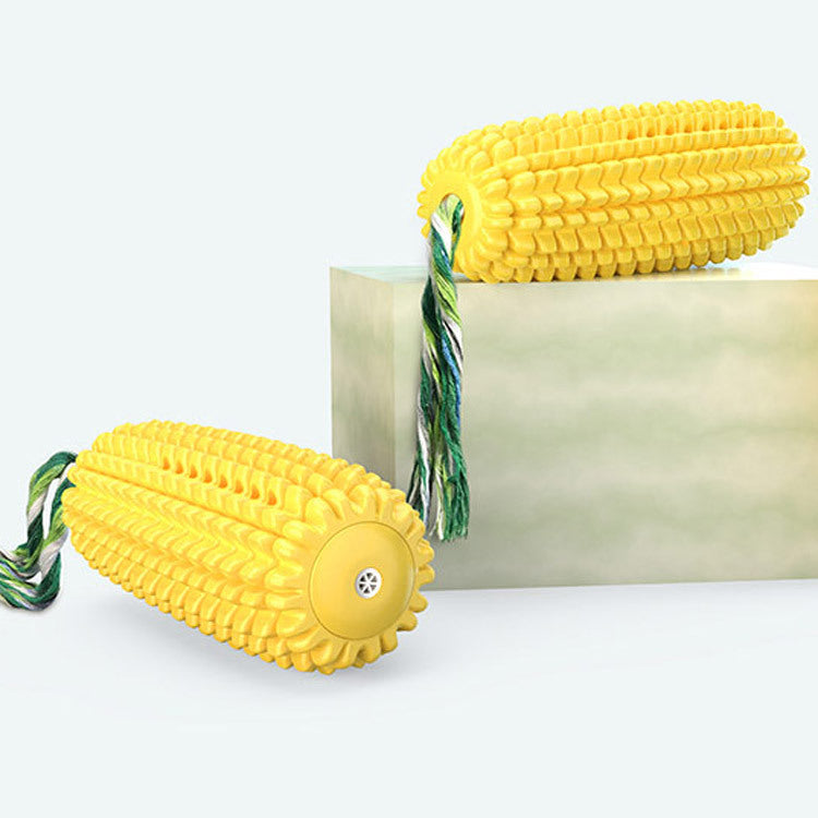 Pet Supplies Simulation Corn Dog Bite-Resistant Vent Sound Toys