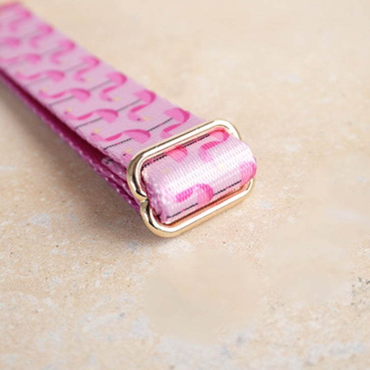New Flamingo Dog Collar