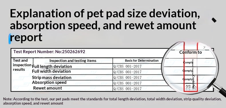 Disposable Self-Adhesive Pet Pee Pads