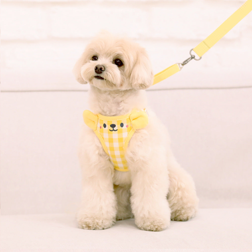Vest-Style Dog Harness And Leash