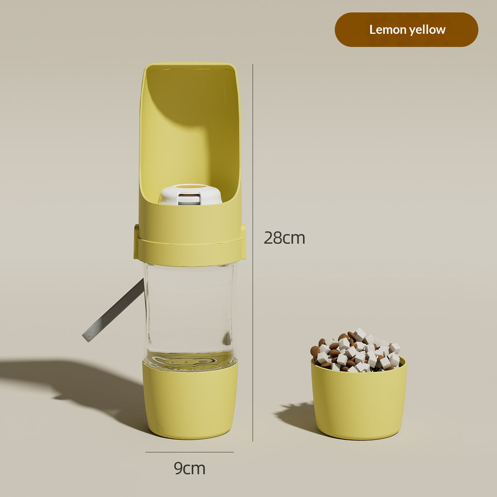 Outdoor Dog Water And Food Bottle