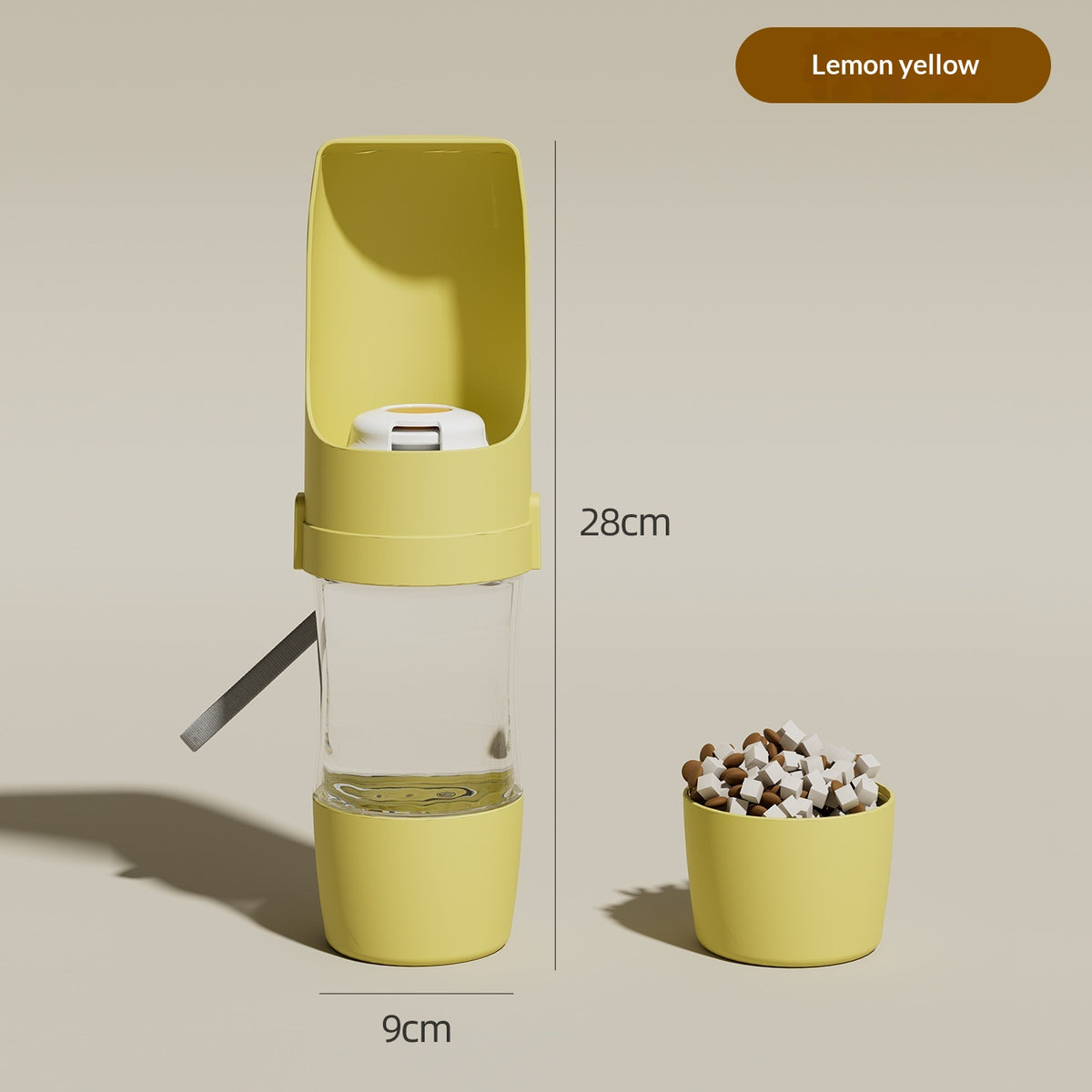 Outdoor Dog Water And Food Bottle