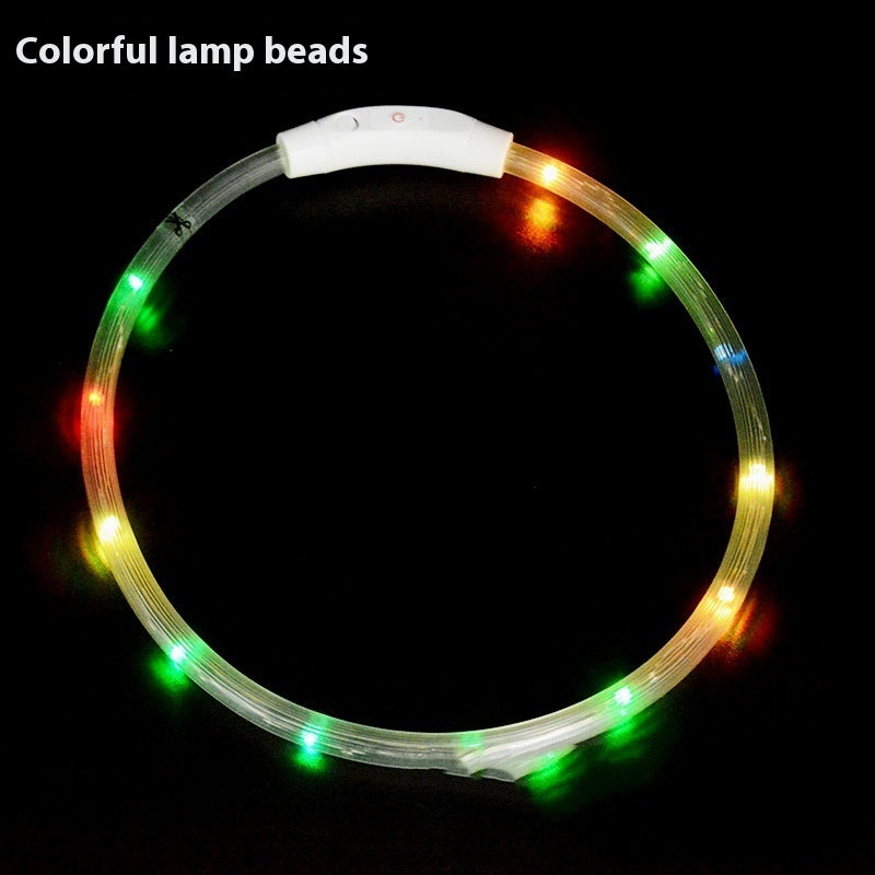 Glowing Pet Collar Usb Charging Led