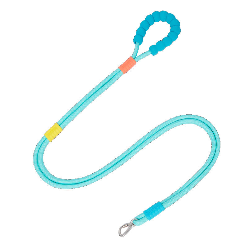 Two-Section Dog Leash Cross-Body Multi-Functional P-Shaped Rope