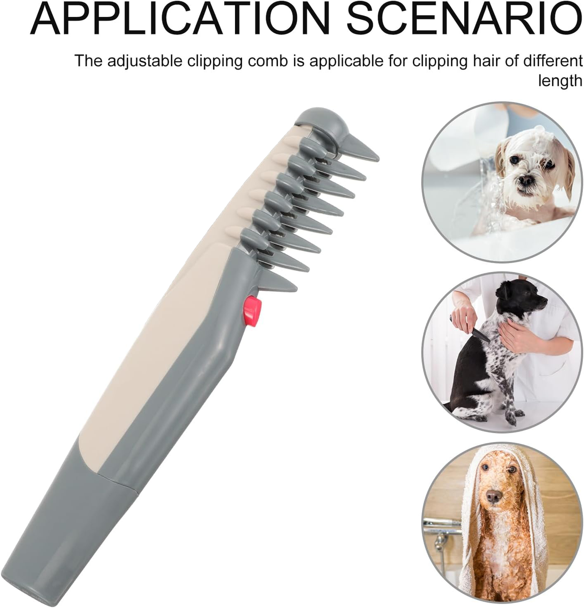 Pet Hair Trimmer For Precision Haircuts And Grooming Electric Razor 4 Aa Batteries Are Required For Use Without Batteries