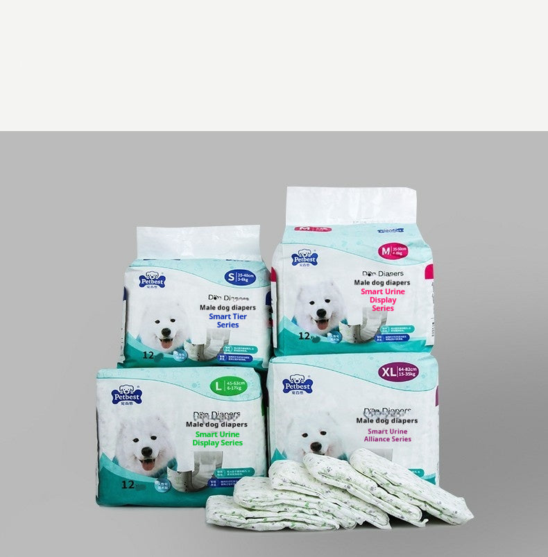 Wearable Male Dog Diaper