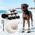 Winter Warm Long Velvet Dog Boots