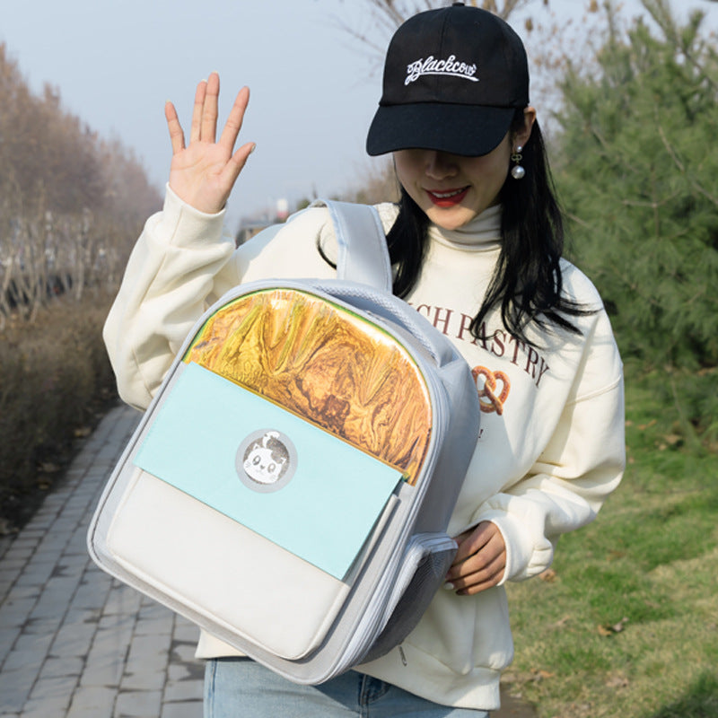 Going Out Portable Space Capsule Pet Large-Capacity Backpack