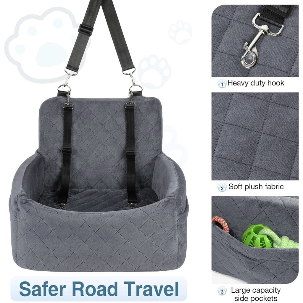 Warm Portable Dog Car Seat
