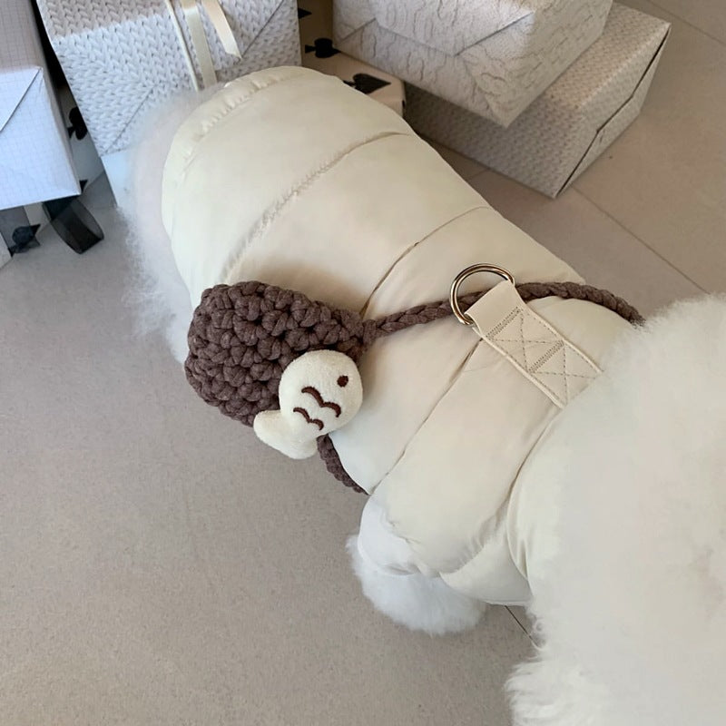 Cotton-Padded Pet Clothing For Small Dogs