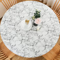 Round Digital Print Waterproof Oil-Proof Tablecloth
