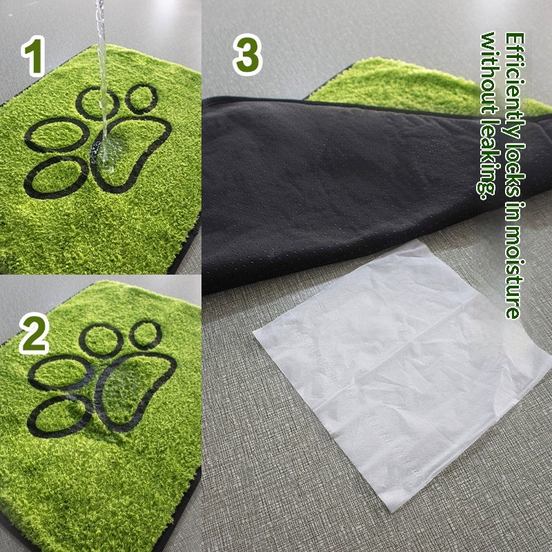 Breathable Absorbent Artificial Grass Pet Pad