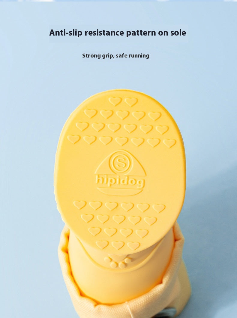 Cartoon Non-Slip Wear-Resistant Dog Boots