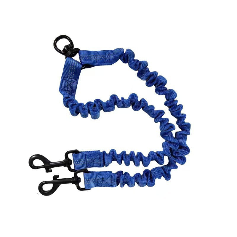 Double-Ended Retractable Reflective Dog Leash